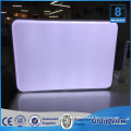 Wall mounted lighted signboard blank box signage